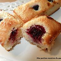 recette Financiers aux framboises