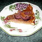 recette Tarte aux figues et aux noix