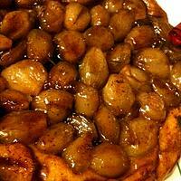 recette TATIN  D'ECHALOTES  AU  PORTO