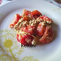 recette Salade de tomate au thon