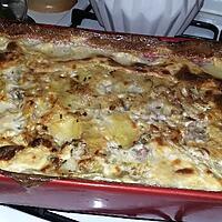 recette Gratin dauphinois au girolles