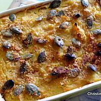 recette Gratin de lentilles corail et carotte