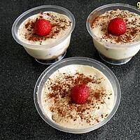 recette verrines mascarpone/fraises