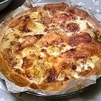 recette tarte forestière au reblochon  fermier