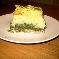 recette Hachis parmentier aux épinards
