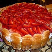 recette Charlotte façon fraisier