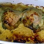 recette Hauts de cuisses de poulet gratinées