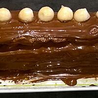 recette bûche poire /chocolat