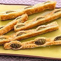 recette Feuilletés aux olives