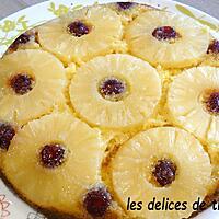 recette gâteau renversé à l'ananas