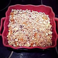 recette Crumble de potimarron aux châtaignes