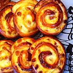 recette Pains aux raisins "thermomix"