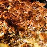 recette CRUMBLE   D'AGNEAU   A   LA   CORIANDRE