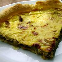 recette quiche aux oignons