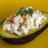 recette Avocat farci au roquefort et au chèvre