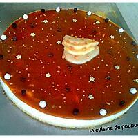 recette Bavarois poire et caramel au beurre salé