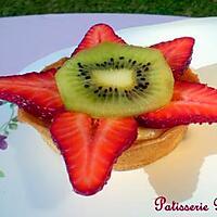 recette Tartelettes aux fraises et kiwi