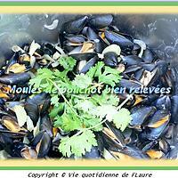 recette Moules de bouchot bien relevées