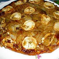 recette Tatin d'endives au chèvre,poire et noix