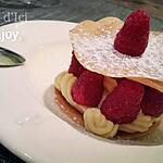recette THERMOMIX : Comme un Millefeuille aux Framboises - Feuilles de Filo