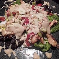 recette Salade au poulet tandoori