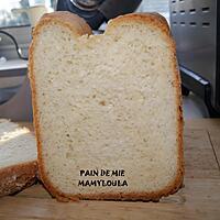 recette Pain de mie