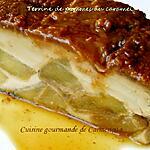 recette Terrine de pommes au caramel