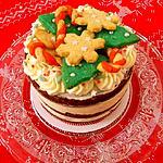 recette Naked cake de Noël chocolat, épices et Tonka