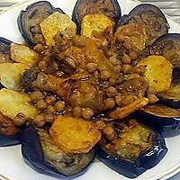 recette BRANIYA (RAGOÛT D'AUBERGINES AU POULET)