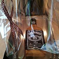 recette Gâteau d'anniversaire:Bouteille de whisky jack daniel's