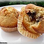 recette Muffins aux bananes séchées & au chocolat blanc