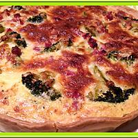 recette Tarte au brocolis et Jambon