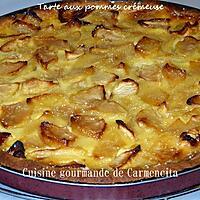 recette Tarte aux pommes crémeuse