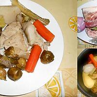 recette QUEUE DE COCHON EN POT AU FEU