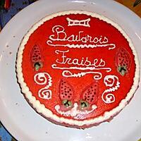 recette BAVAROIS AUX FRAISES