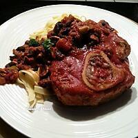 recette Osso bucco de veau aux champignons