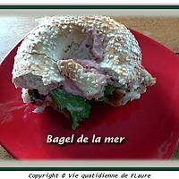 recette Bagel de la mer