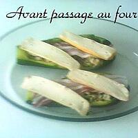 recette courgettes au reblochon