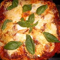 recette Pizza mortadelle,jambon et fromage