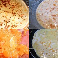 recette CREPES AUX CLEMENTINES