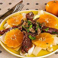 recette Salade de canard aux clémentines