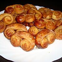 recette Palmiers sucre/cannelle