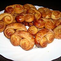 recette Palmiers sucre/cannelle