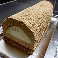 recette Bûche cappuccino