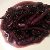 recette Risotto de riz noir et calamar