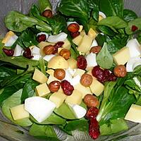 recette Salade composée de mâche