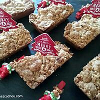 recette Financiers aux noisettes finition crumble