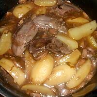 recette LANGUES DE PORC SAUCE AU VIN