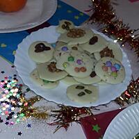 recette Mendiants au chocolat blanc