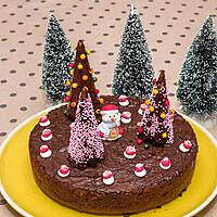 recette Fondant au chocolat spécial Noël